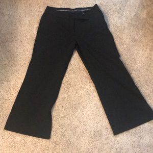 Black Express crop pants